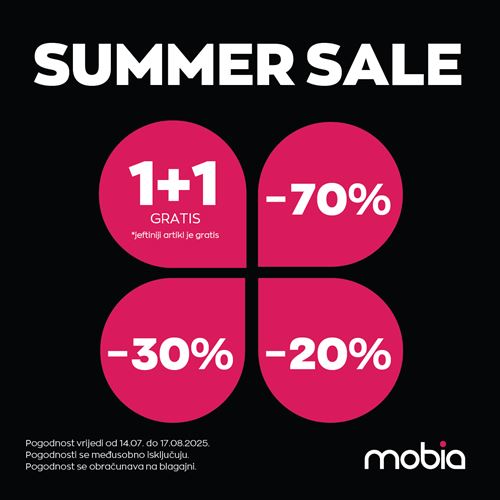 SUMMER SALE u Mobiji! 